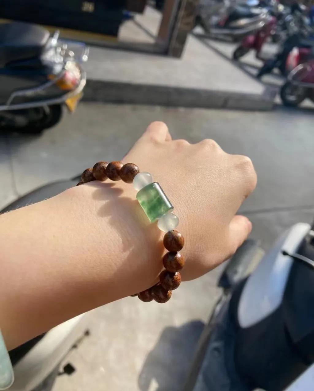 檀木手串女士珠串十五颗,檀木珠手串教程