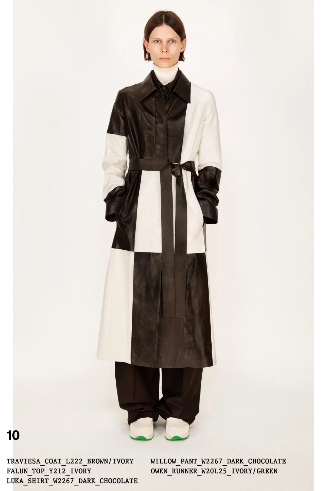 therow靴子搭配,therow极简风t裙