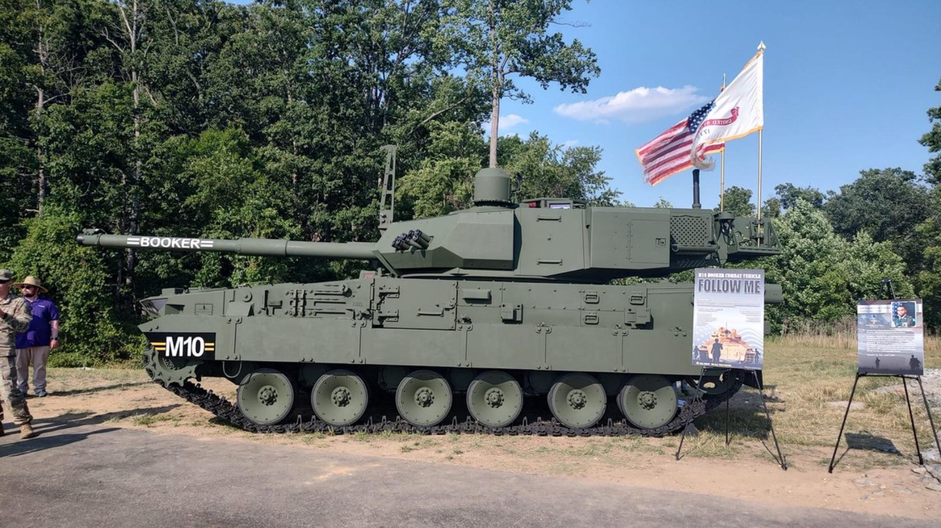 美军疯了？想靠这打赢中国99A？美M10“布克”亮相，1辆9200万元