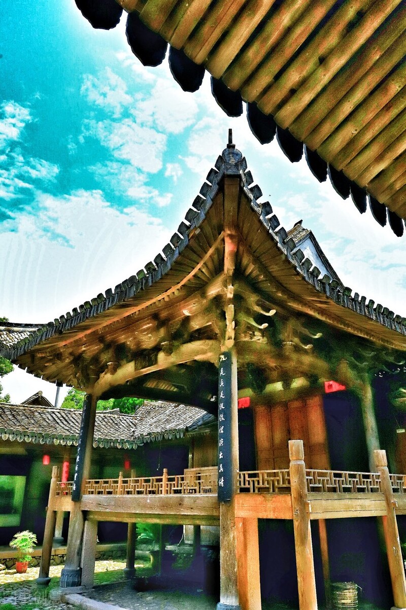 芙蓉古村芙蓉书院,江南芙蓉古村