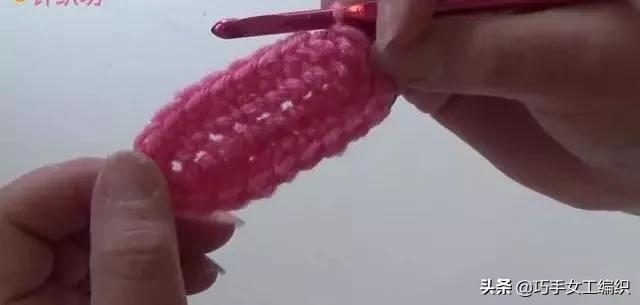 成人毛线长筒袜子的钩织教程,花边镂空蕾丝短袜防滑地板袜