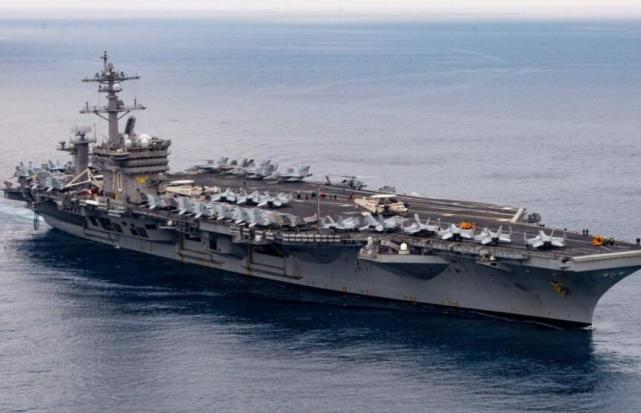 美航母进南海称遭中方模拟攻击,美航母气势汹汹闯入海峡