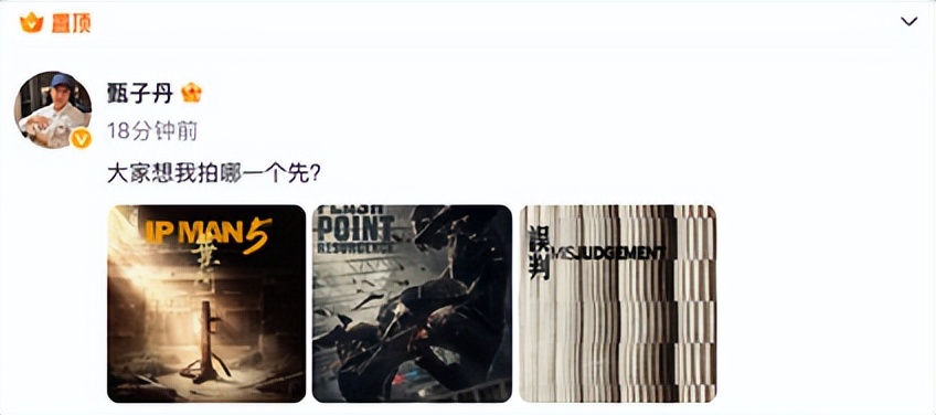 甄子丹即将上映的电影,甄子丹即将上映的4部电影