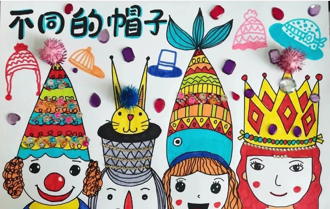 超级简单又特别好看的儿童画,随便怎么画都好看的儿童画