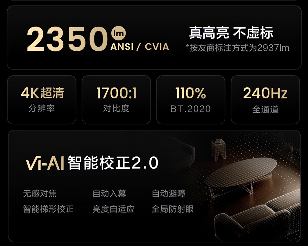 vidda投影仪c1pro150寸,viddac1pro激光投影仪