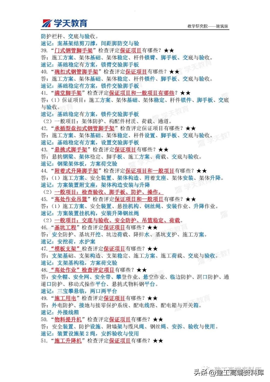 2023二建建筑案例300问,2023二建建筑案例必背175问