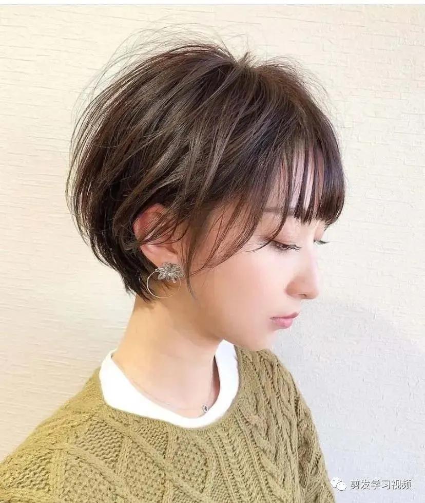 小圆脸短发发型,小圆脸短发发型图片