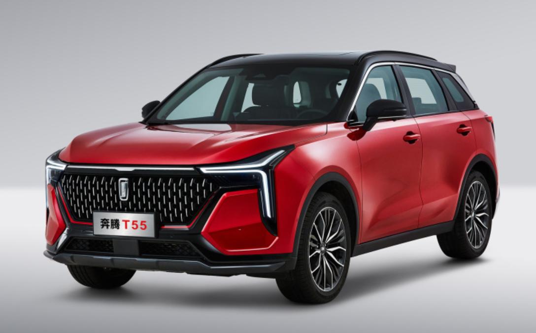 10万元选车还能面面俱到奔腾t55,国潮设计强强联合一汽奔腾t55