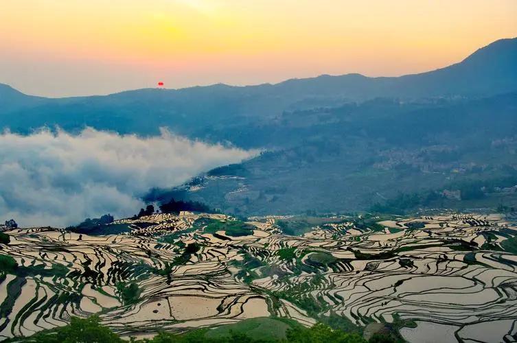 红河元阳哈尼梯田天气,红河元阳哈尼梯田机场