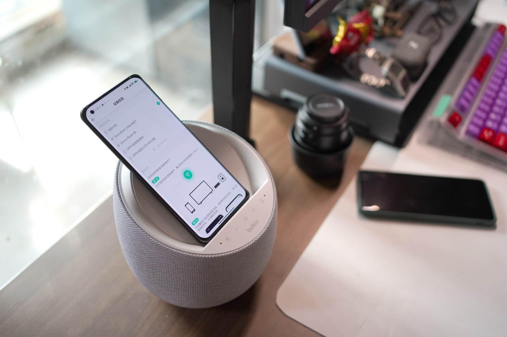 桌面实木音箱,贝尔金帝瓦雷elite价格