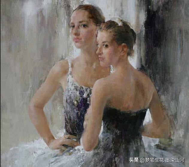 高清油画静物大师作品,欣赏超写实人物油画