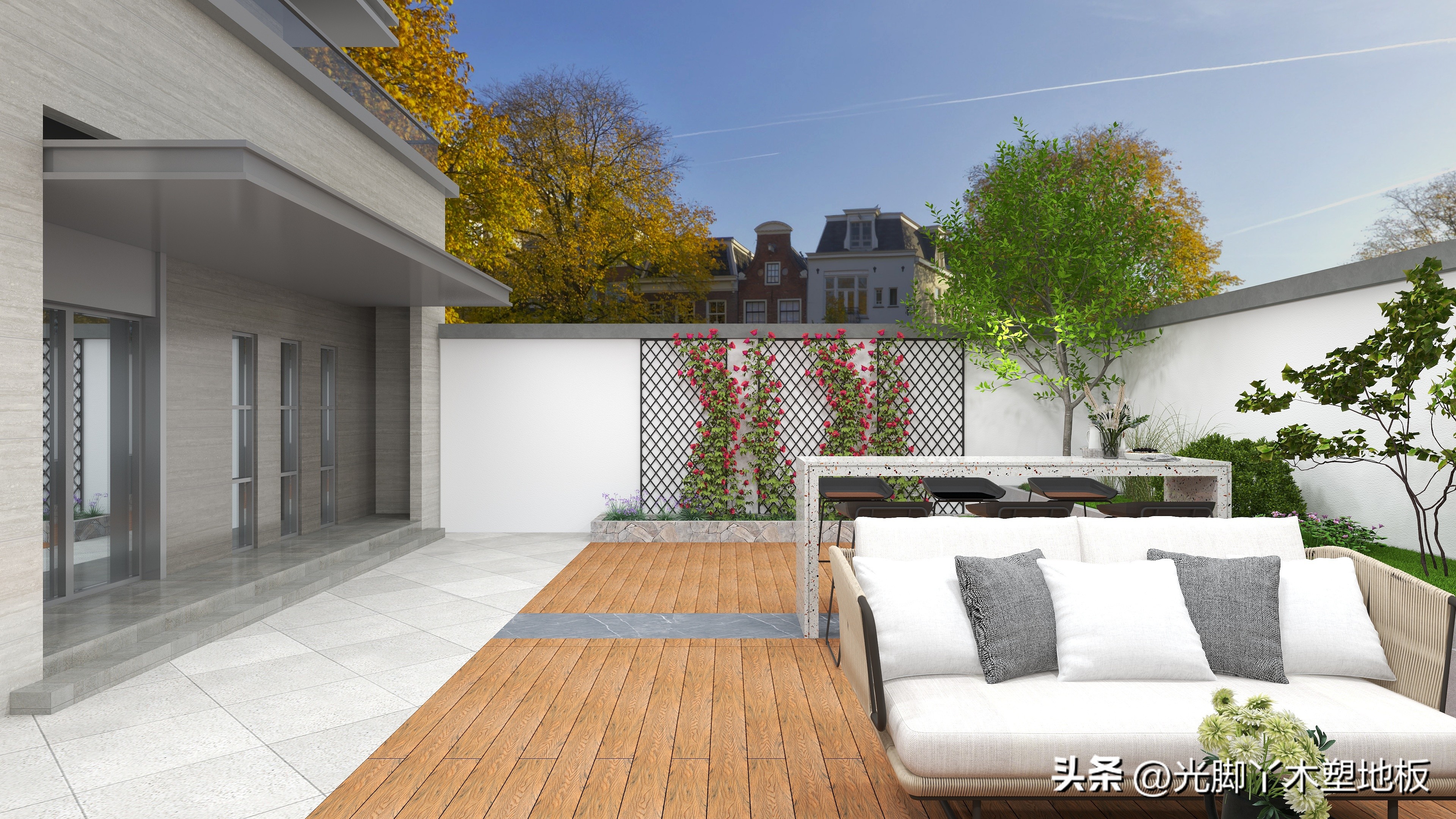 木塑材料：引领户外园林新潮流！木塑产品：绿色环保的独特风景