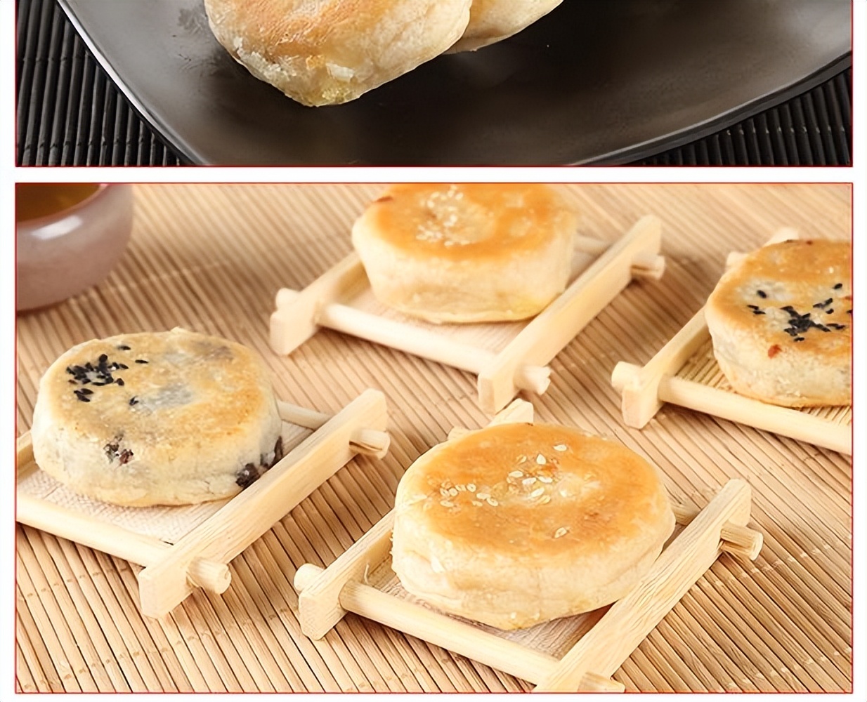 老式传统糕点冰皮绿豆饼,酥皮绿豆饼配方