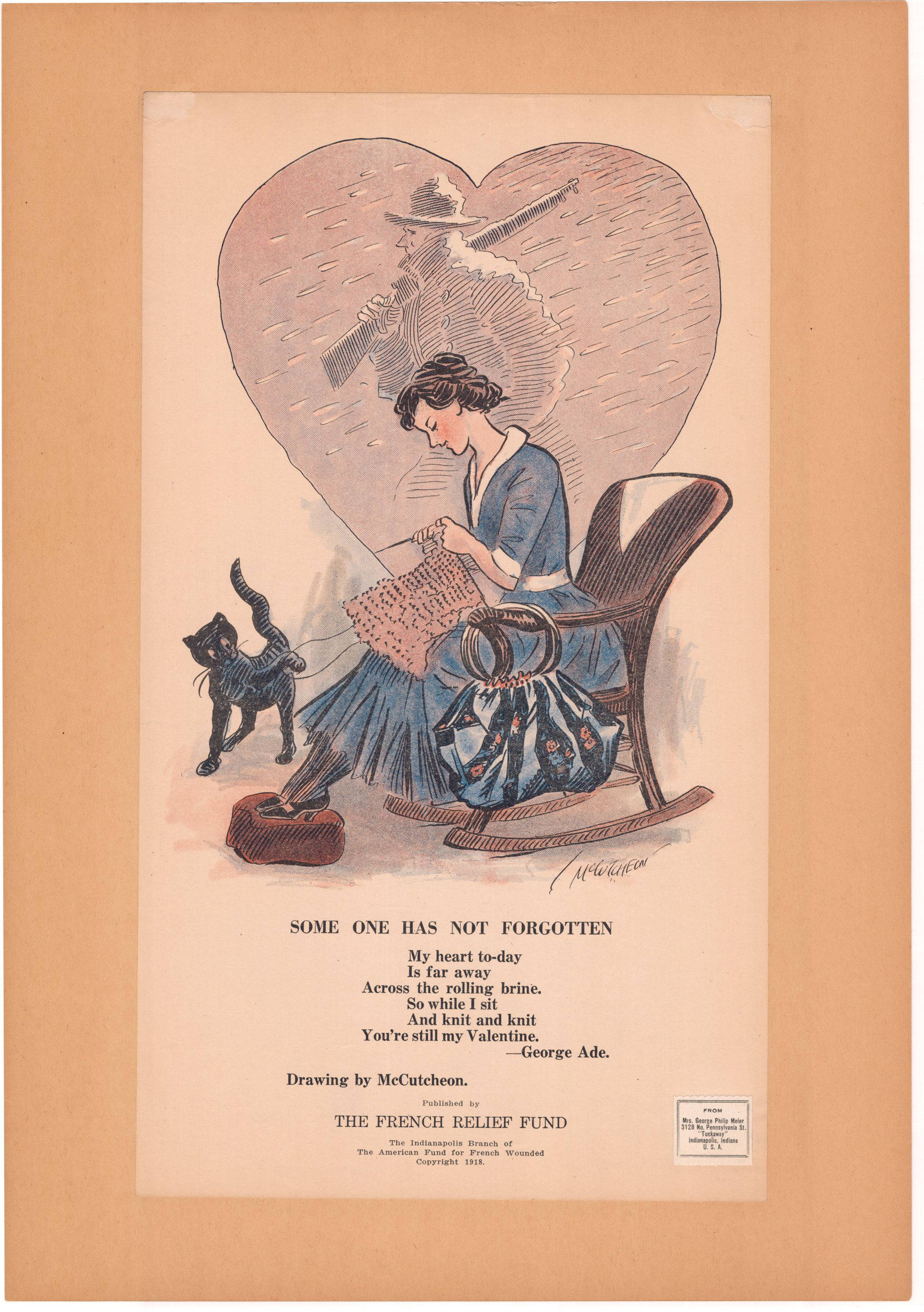 浅析一战的动荡岁月里:士兵们是怎么过情人节的?