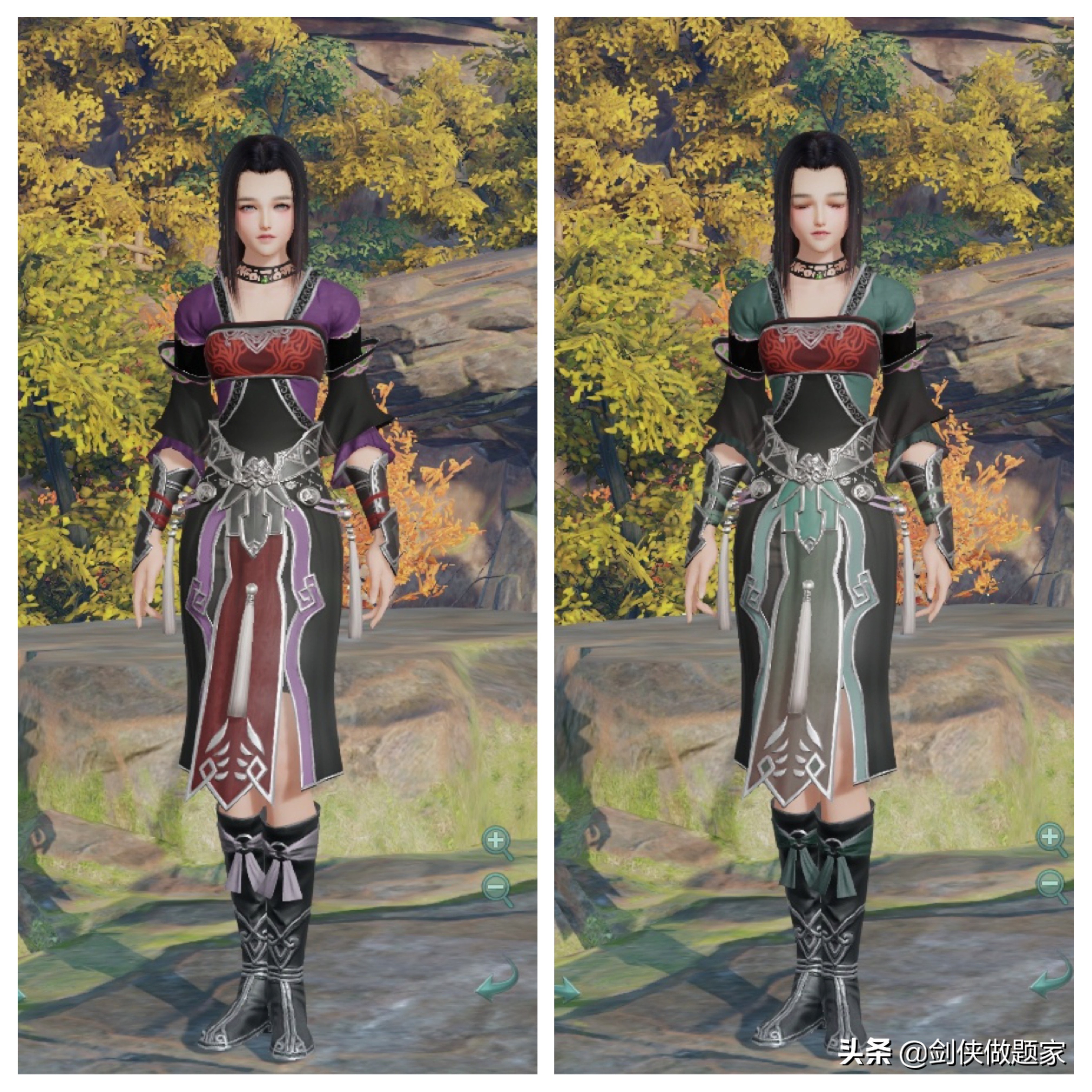 剑网3全职业校服大全,剑网三万花校服女