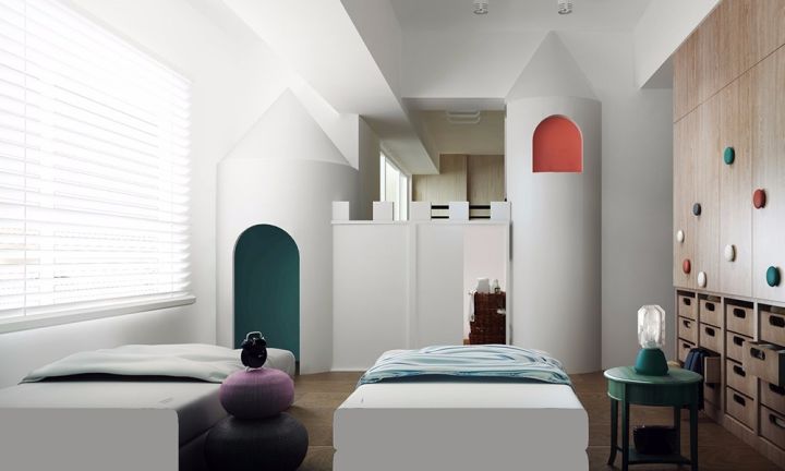 150平的家,给孩子塞下一个运动场