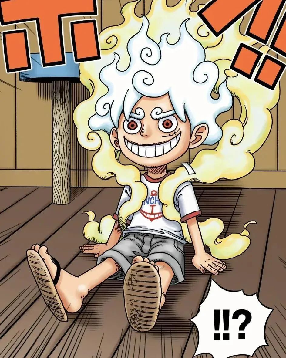 路飞觉醒尼卡形态后香克斯的反应,路飞第1次觉醒五档