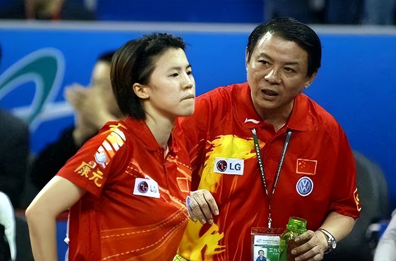 2002年釜山亚运会王楠李晓东,国乒女队主教练李晓东