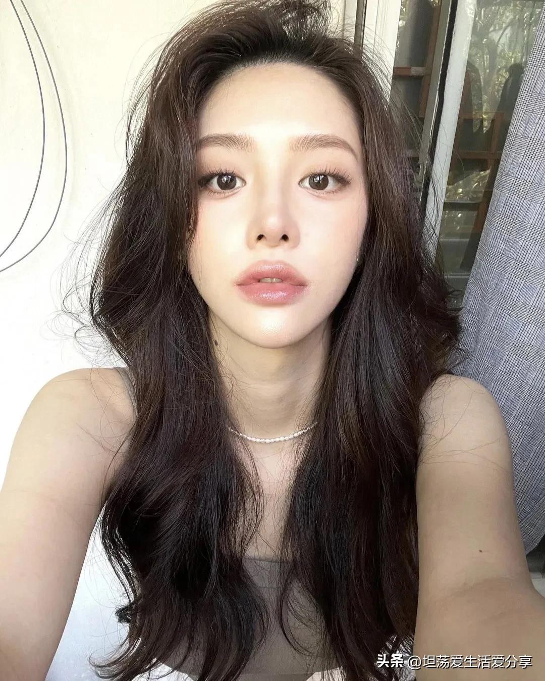 长发空气八字刘海,长发空气刘海适合的发型