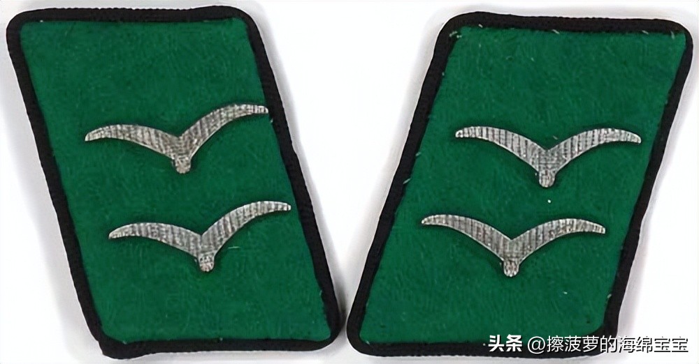 二战德国将军军衔图案,二战德国突击队队长军衔