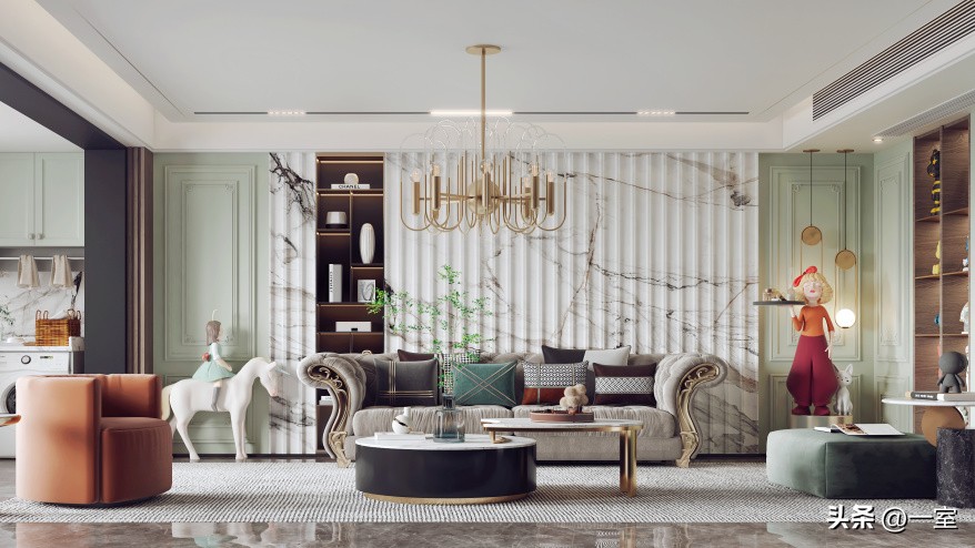 当下最流行的背景墙设计,背景墙设计思路和材料