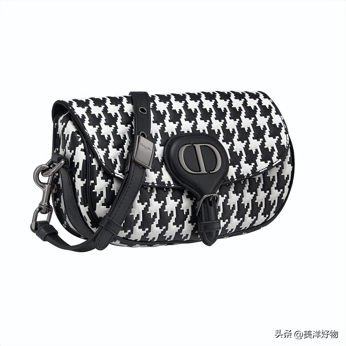 dior千鸟格单肩包,dior托特包千鸟