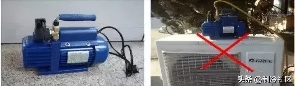 空调抽真空怎样才不会进入空气,空调怎样抽真空不用真空机