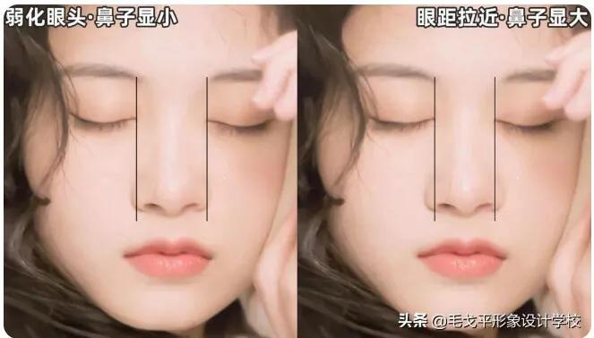 大鼻子要怎样化妆才能好看,大鼻子大嘴巴怎么化妆好看