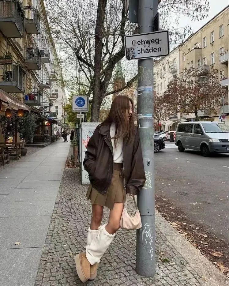 袜套堆堆袜穿法教程,袜套堆堆袜休闲怎么穿