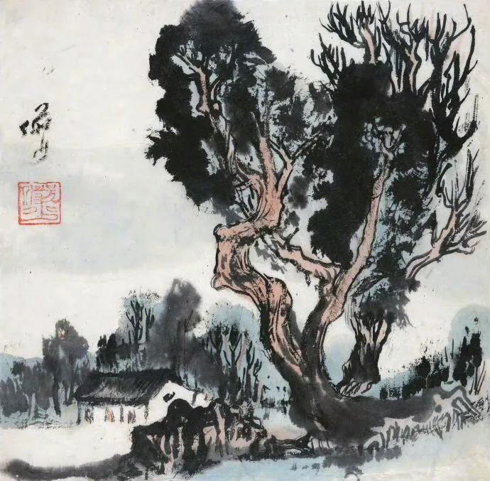 国画风景小品,国画风景