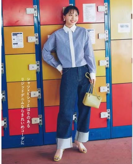 一条牛仔裤解决今夏所有搭配,这才是冬季牛仔裤的穿搭技巧