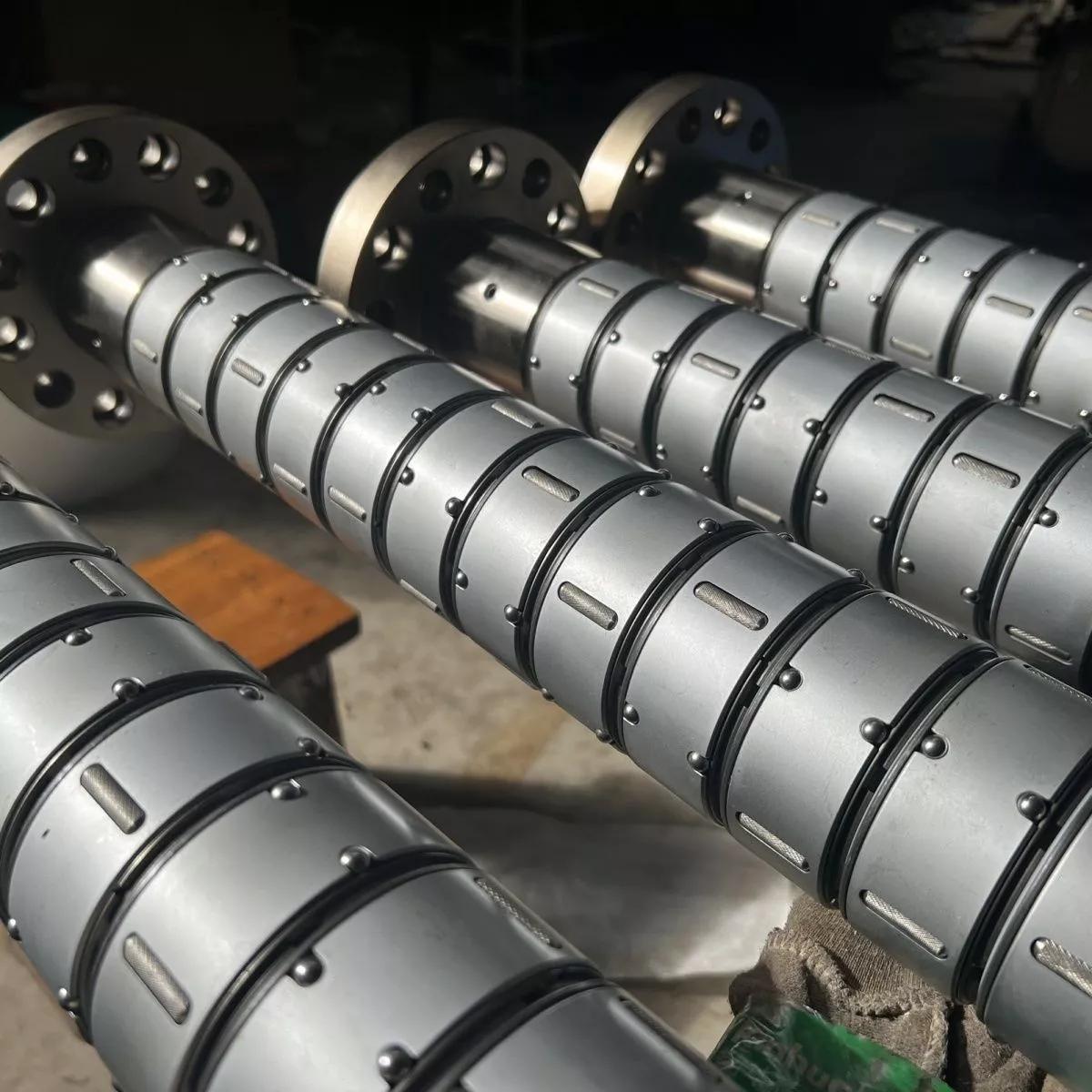 气胀轴复卷收料最快方式,滑差轴收料装置