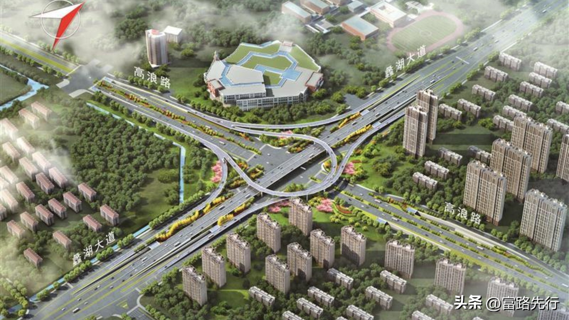 无锡快速中环新吴段,2019无锡高浪路快速化方案