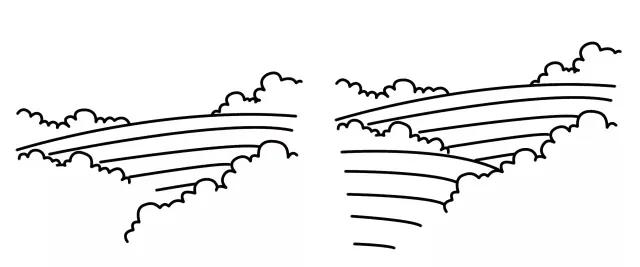 三分钟儿童春天风景简笔画马克笔,海边椰树风景简笔画图片大全