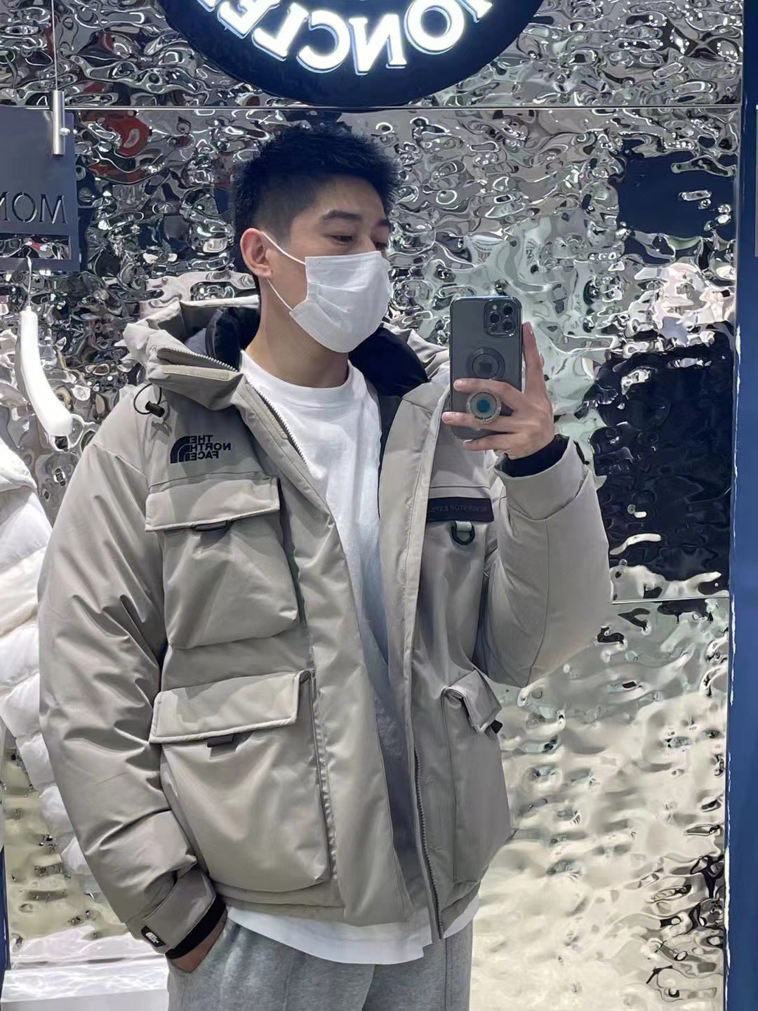 thenorthface北面新款羊羔绒外套,thenorthface北面tnf工装羽绒服