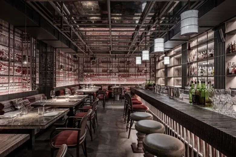 新型餐馆造型设计,创意餐馆设计效果图