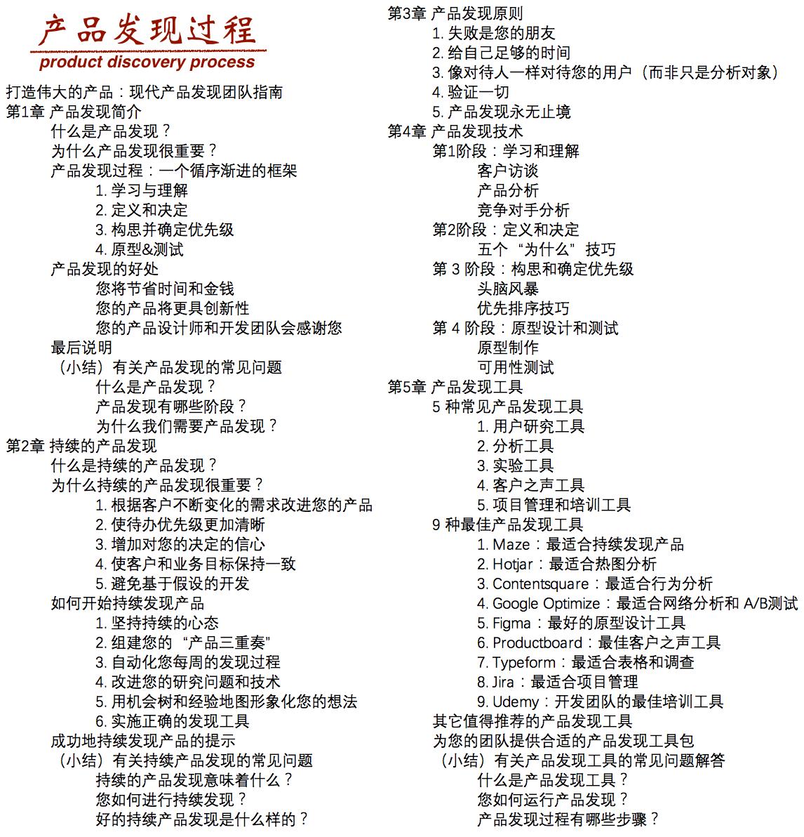 产品发现（ProductDiscovery）：产品创新开发的第一步（9）