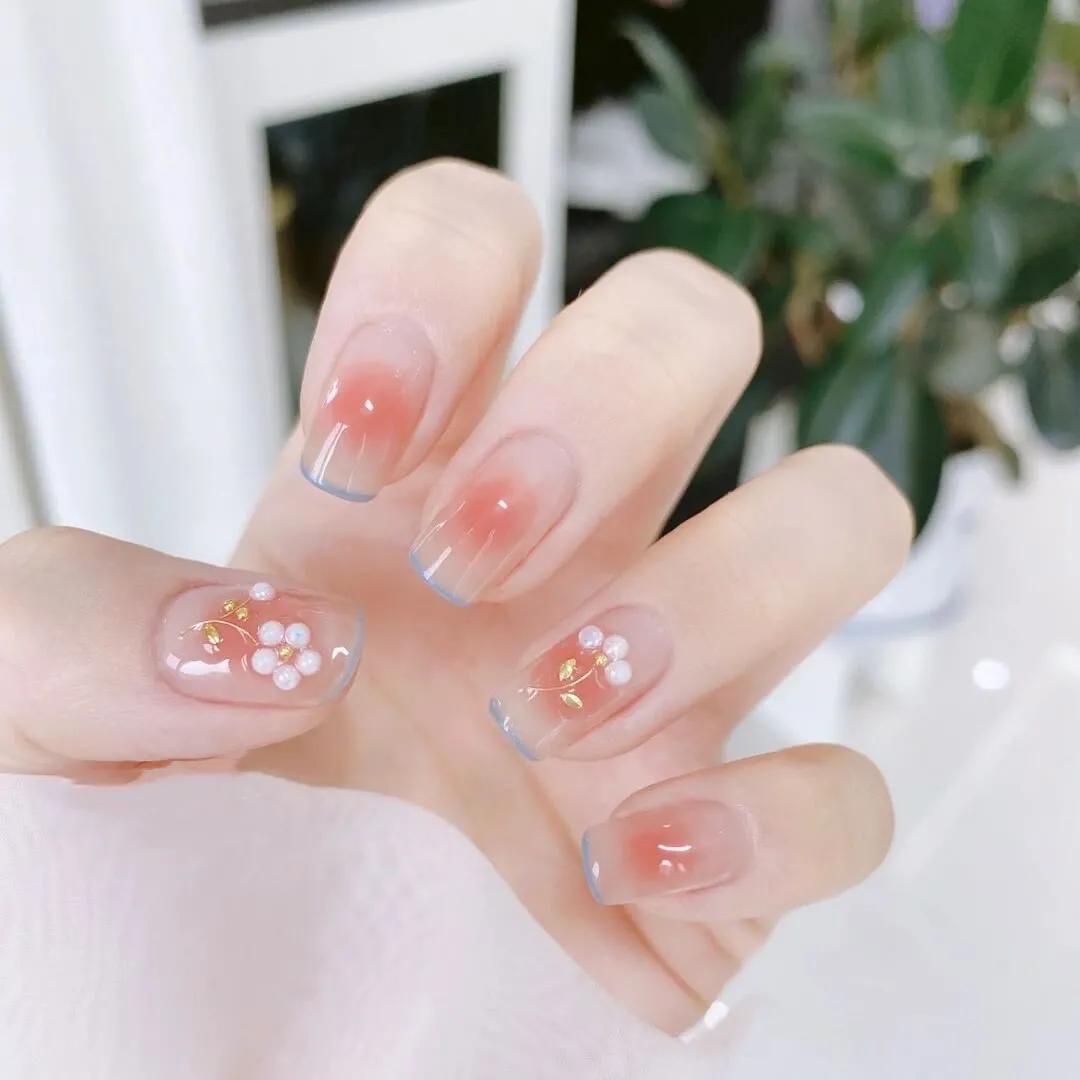 美甲图片好看又简单显白,美甲图片纯色显白简单又好看