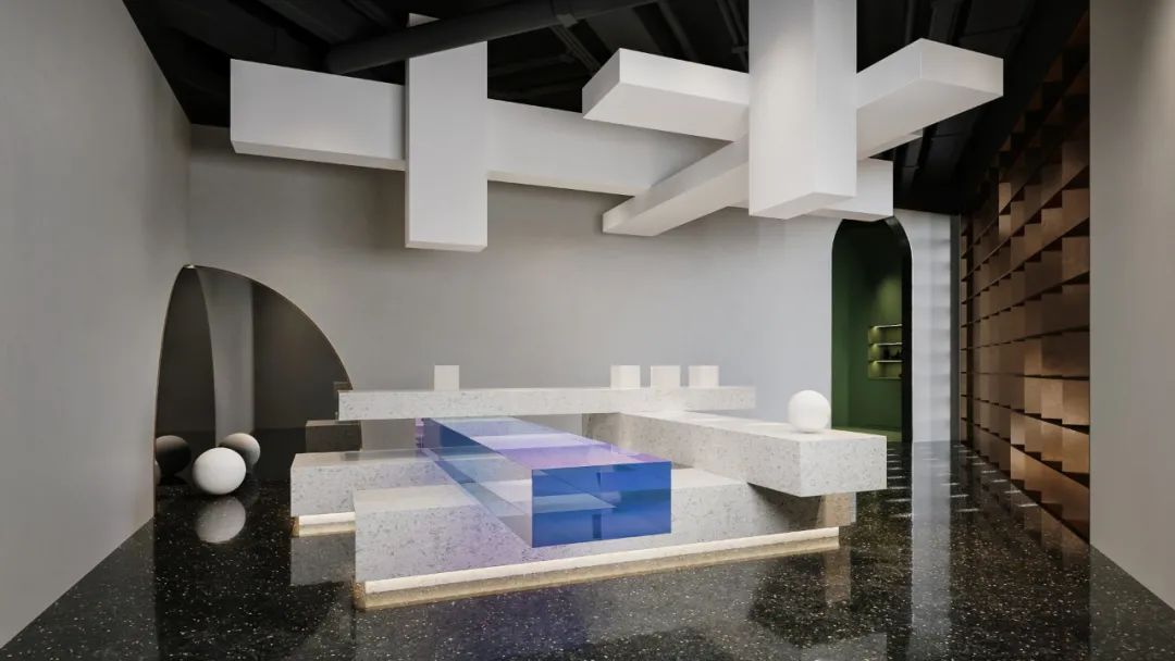 中兮室内设计案例赏析：1000㎡展厅设计—艺术的推演，从生活开始