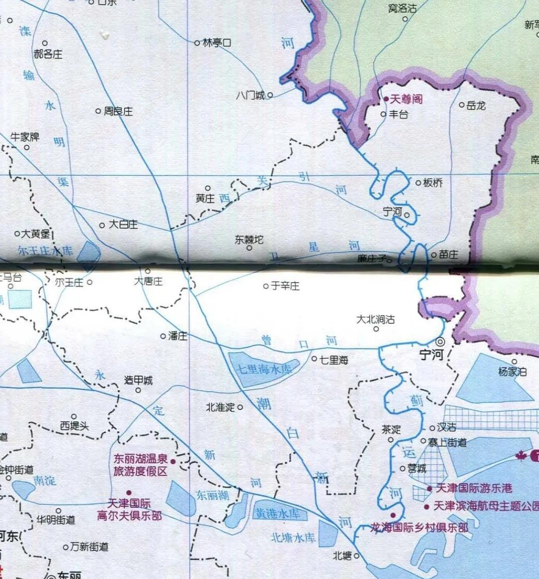 中国旅游地图天津附近,天津宁河附近景区