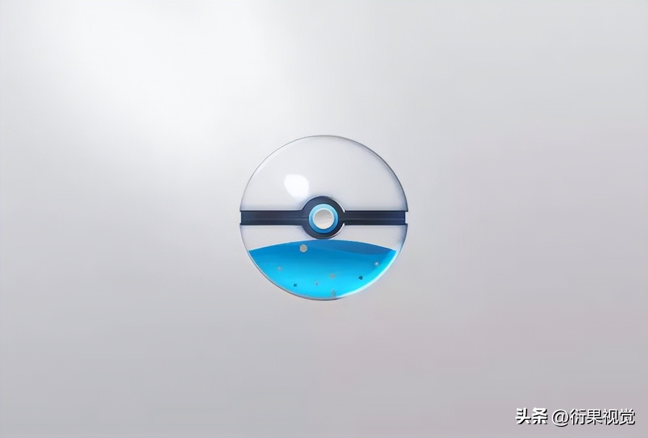 ps制作透明精灵球水晶球,ps玻璃球制作方法