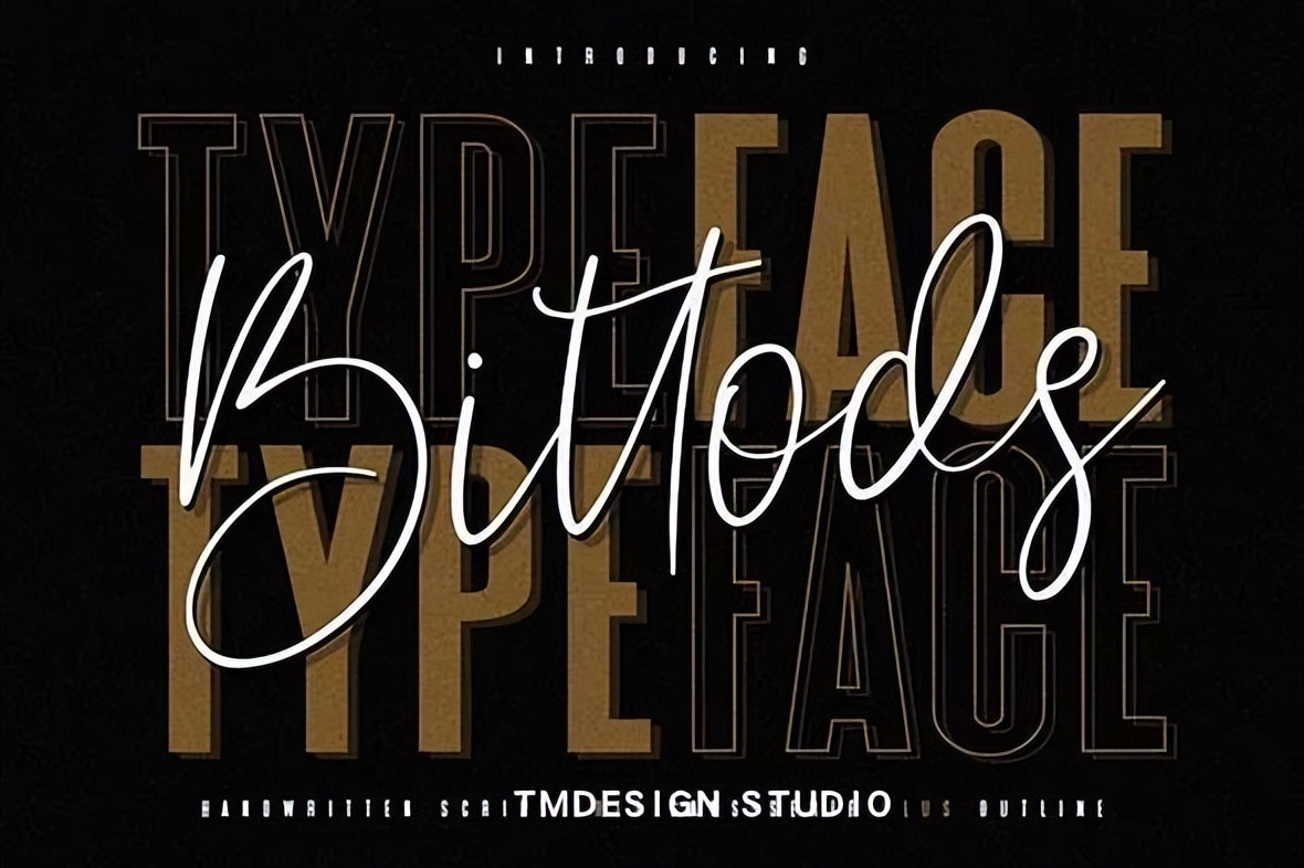 具有艺术感的英文字体推荐,6款极致优雅手写字体