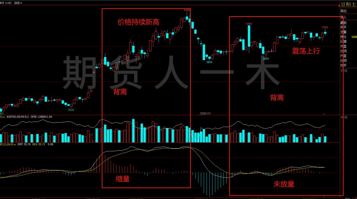 2021合约豆粕期货反弹,豆粕期货看盘教学