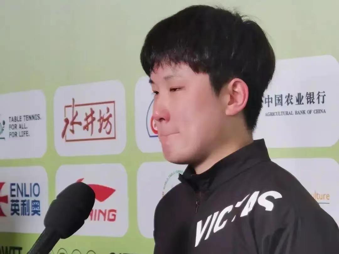 张本智和赛后哭泣视频,张本智和赛后大哭