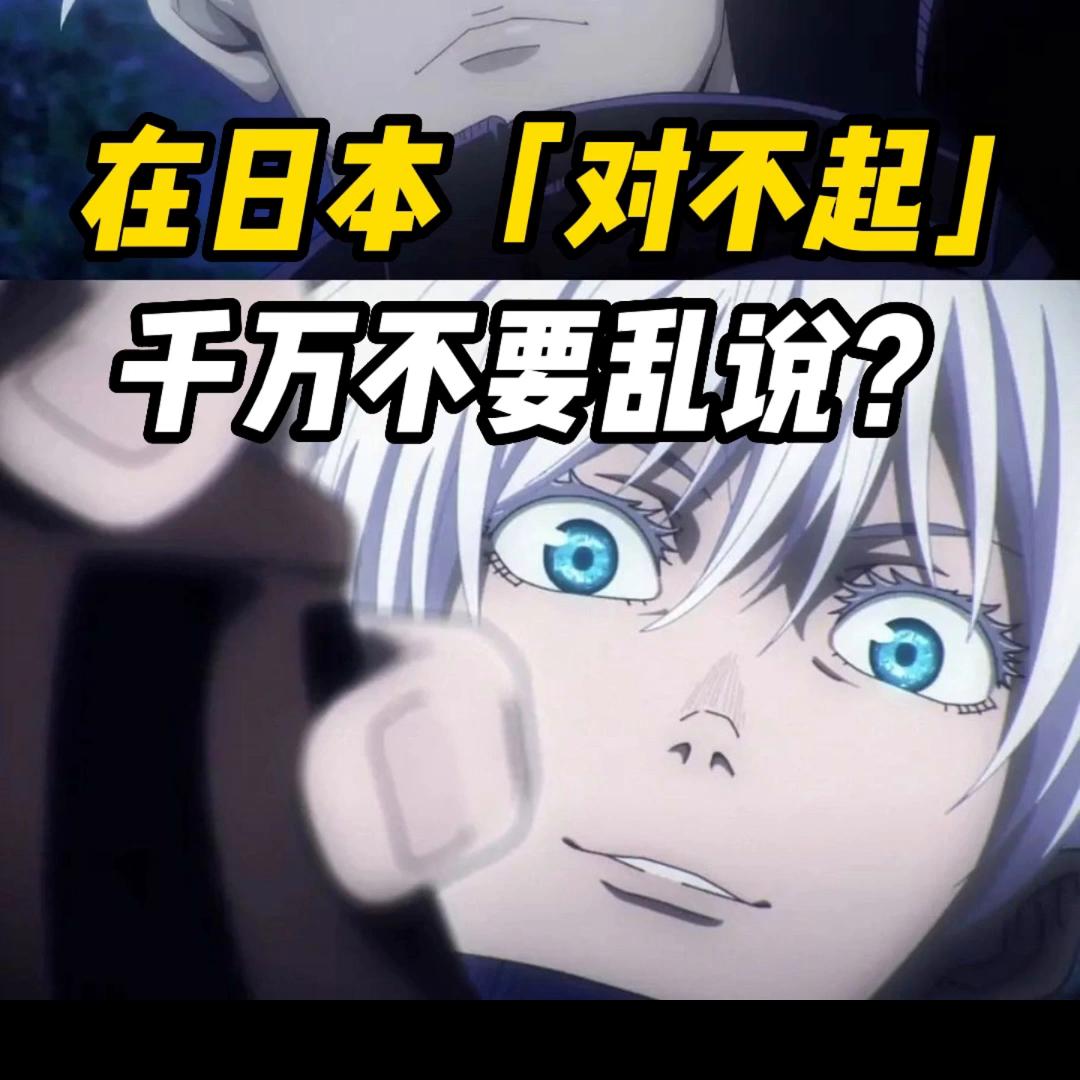 为什么在日本“对不起”千万不要乱说？#日本