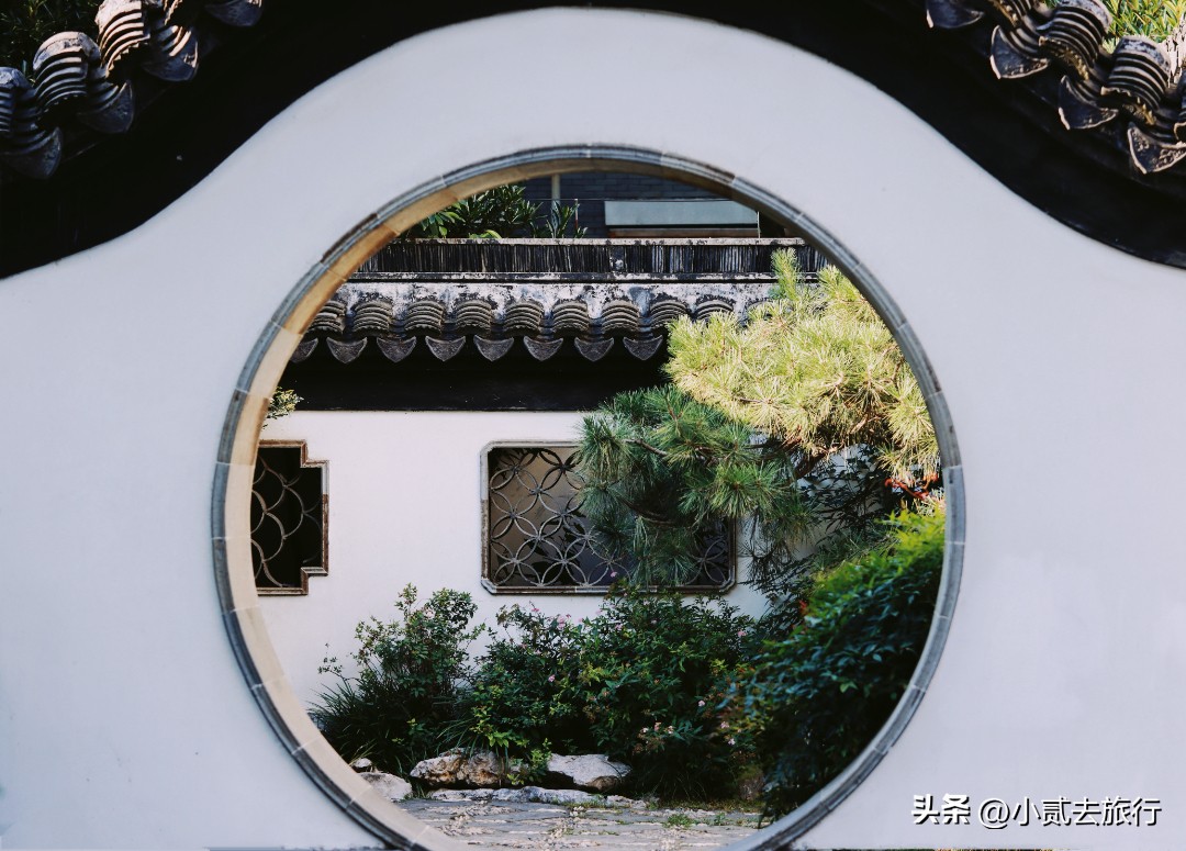 南京瞻园汉服摄影,南京瞻园园林山水布局