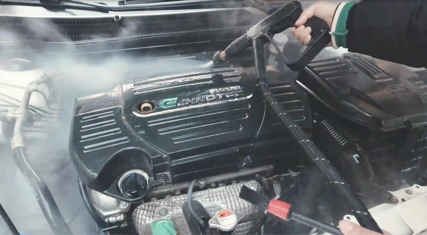 全自动蒸汽洗车机的清洗方法,汽车洗车机清洗