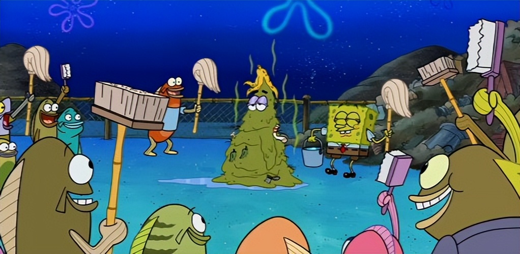 海绵宝宝：恶臭怪派大星大战比奇堡居民