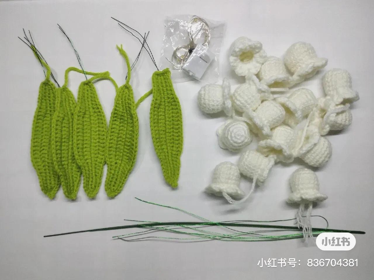 扭扭棒铃兰花小夜灯完整教程,铃兰花圆形小夜灯多种组装教程