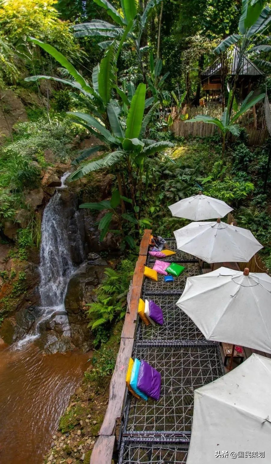 清迈人气最高咖啡厅,“丛林+咖啡”创意玩法,“火”在三大原因